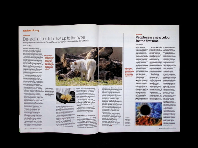 New Scientist [50] No.3573/74: 13/20 Dec 2025