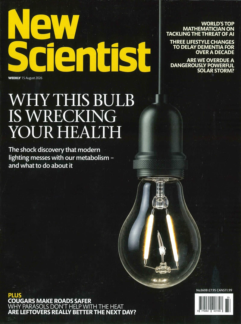 New Scientist [33] No.3608: 15 Aug 2026