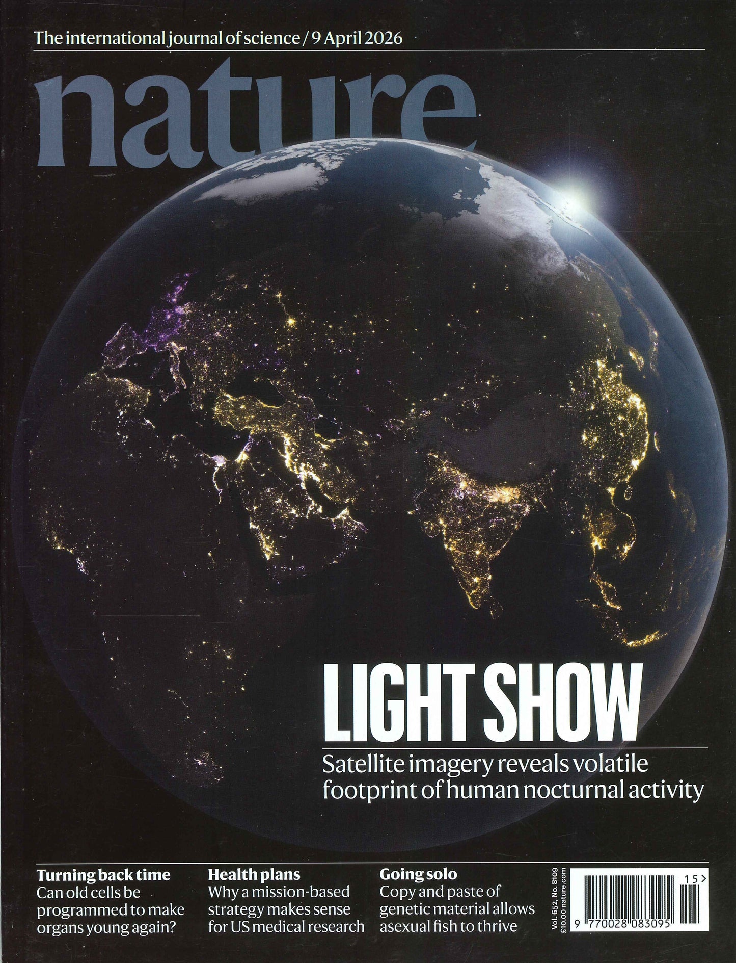 Nature [15] No.8109 : 9 Apr 2026