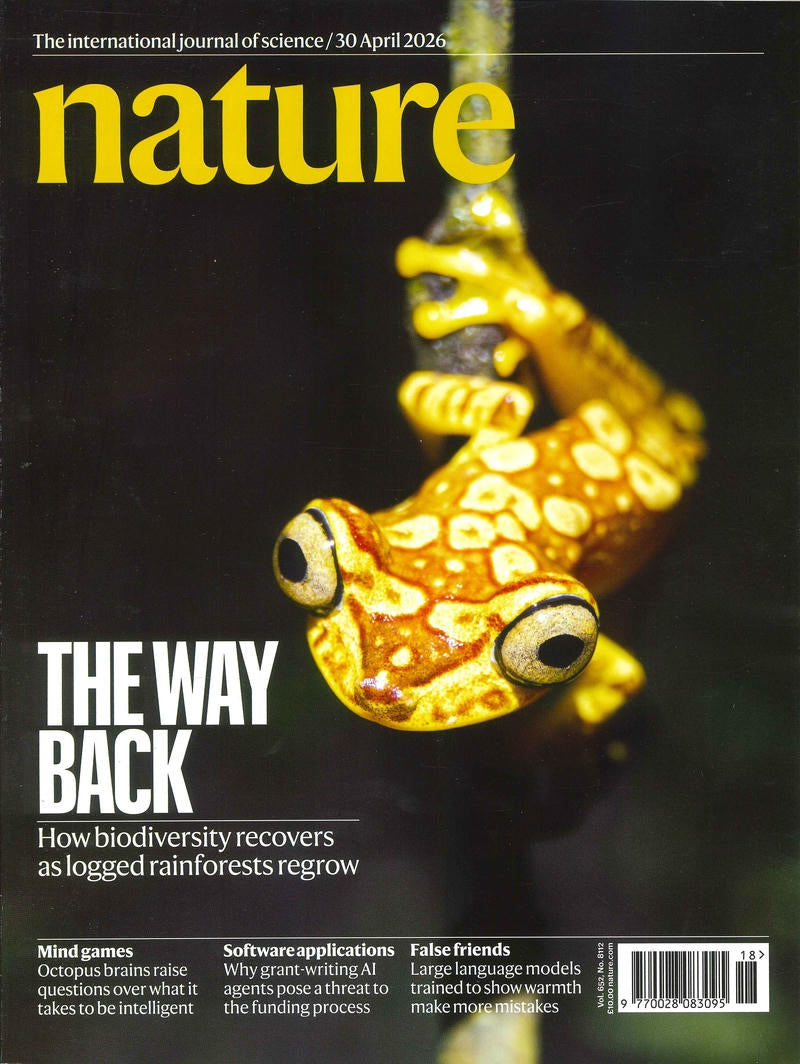 Nature [18] No.8112 : 30 Apr 2026