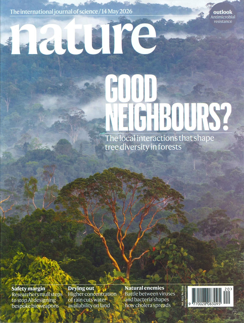 Nature [20] No.8114 : 14 May 2026