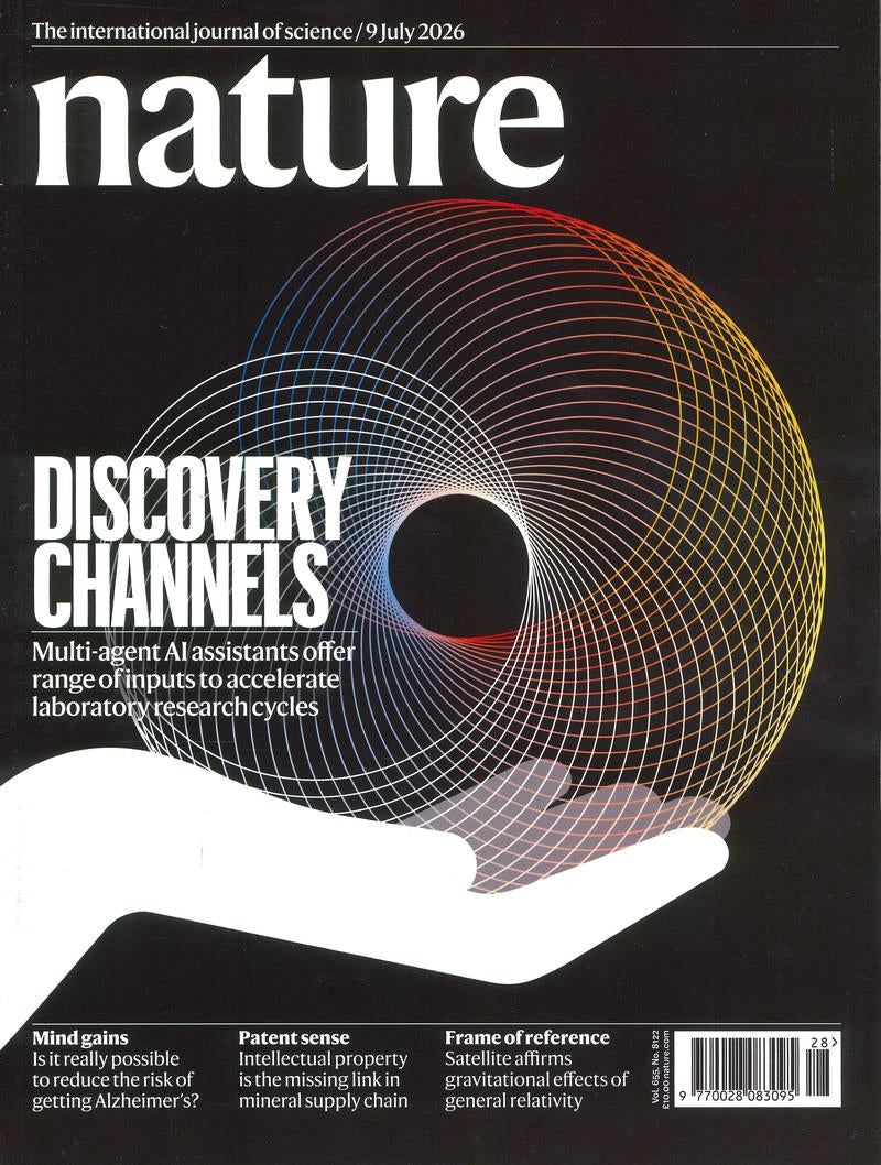 Nature [28] No.8122 : 9 Jul 2026