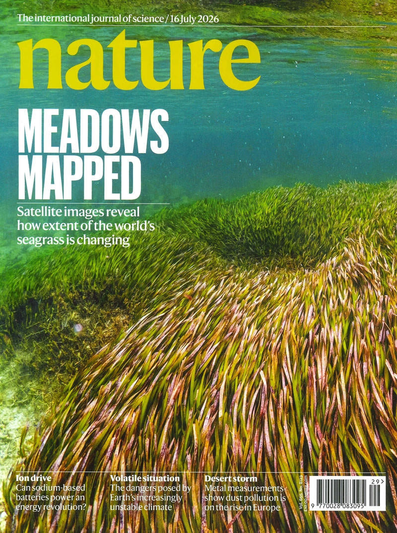 Nature [29] No.8123 :16 Jul 2026
