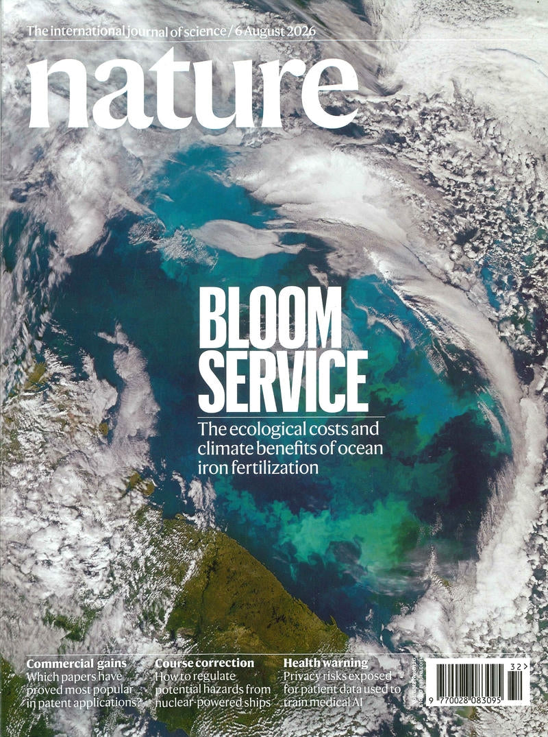 Nature [32] No.8126 :6 Aug 2026
