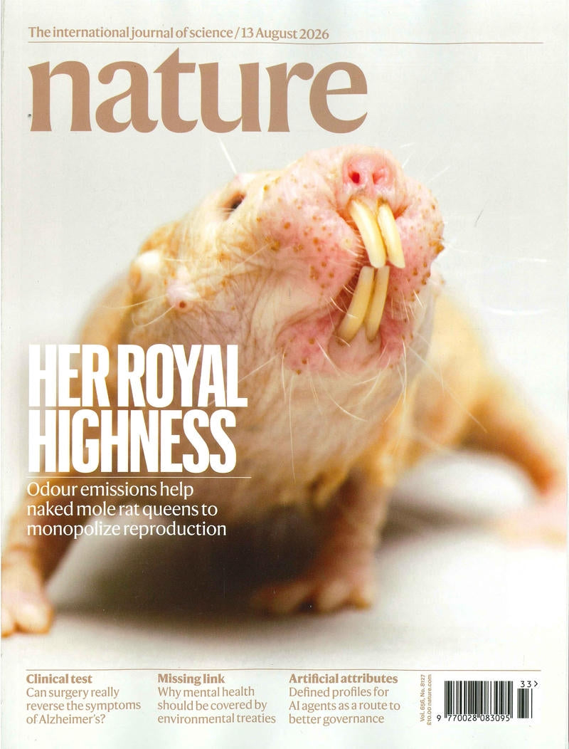 Nature [33] No.8127 :13 Aug 2026