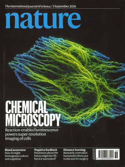 Nature [36] No.8130 :3 Sep 2026
