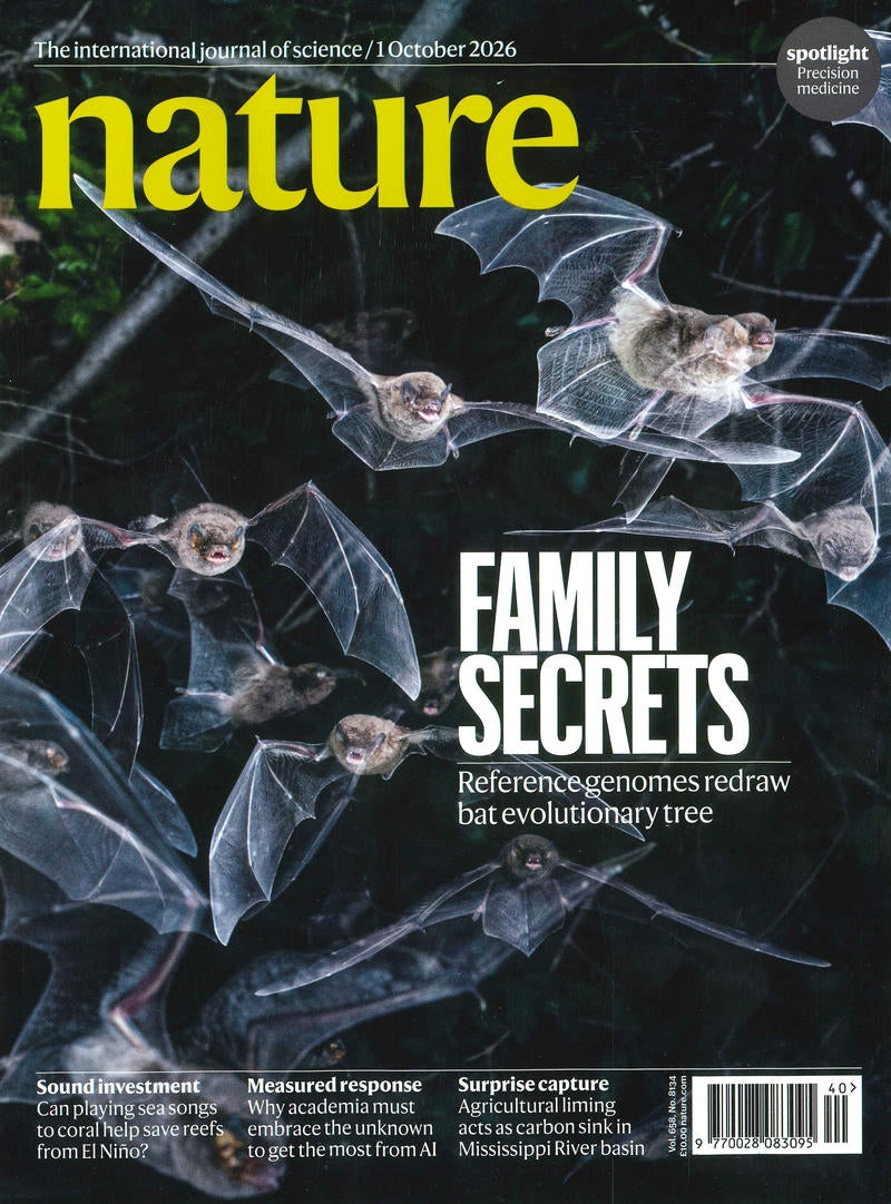 Nature [40] No.8134 :1 Oct 2026