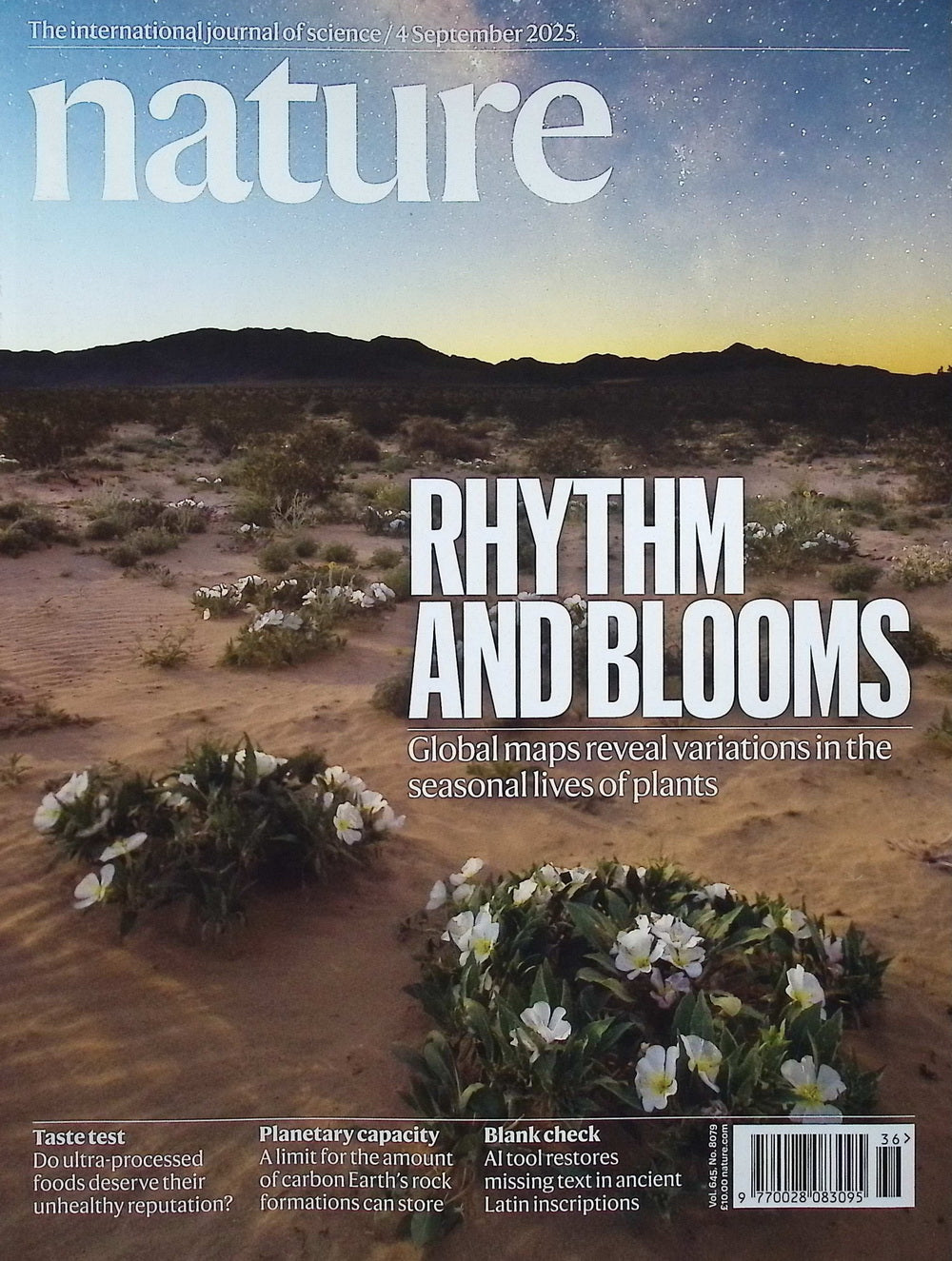 Nature [36] No.8079 : 4 Sep 2025