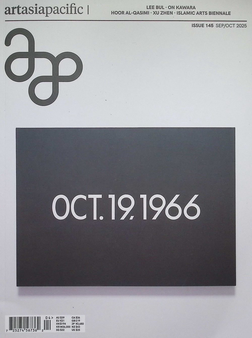 art asia pacific [04] No.145 Sep/Oct 2025