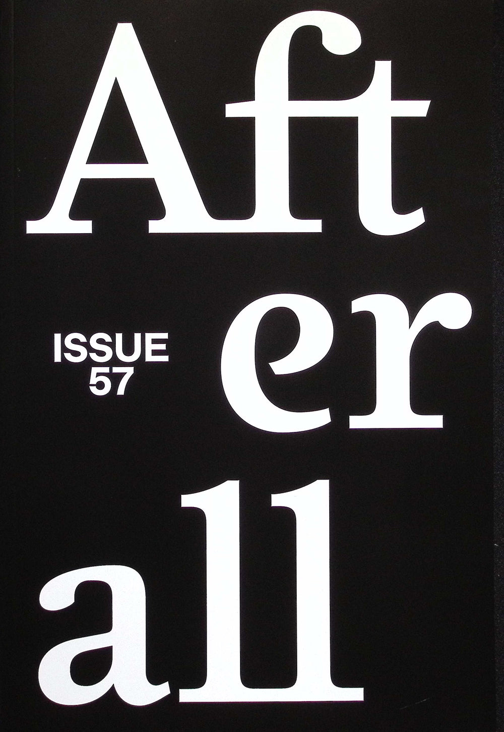 Afterall N57 Spring-Summer 2024