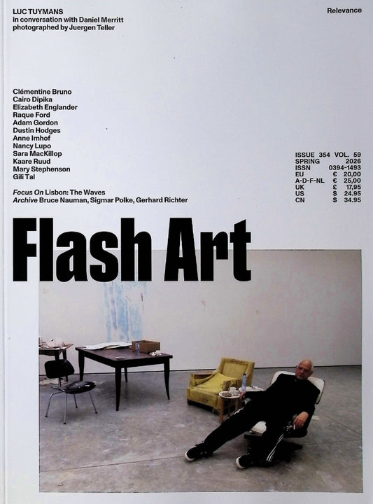 Flash Art No.354 [54] Spring 2026 (雙封面)