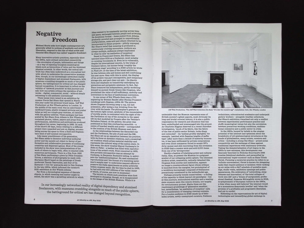 ART Monthly [12] N486 May 2025