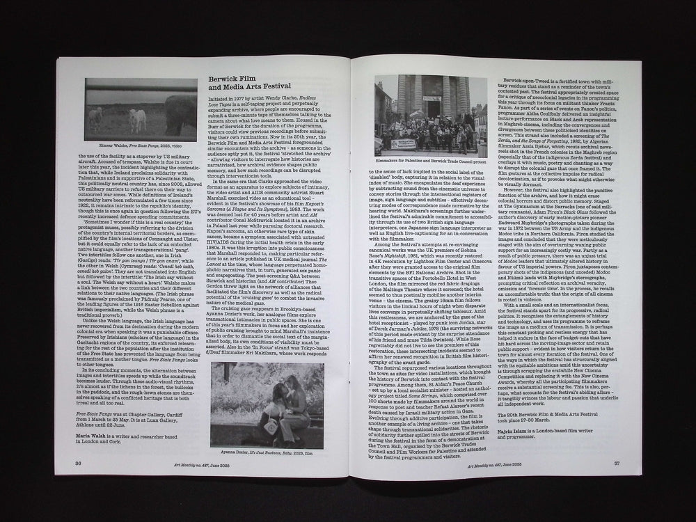 Art Monthly [11] N487 Jun 2025