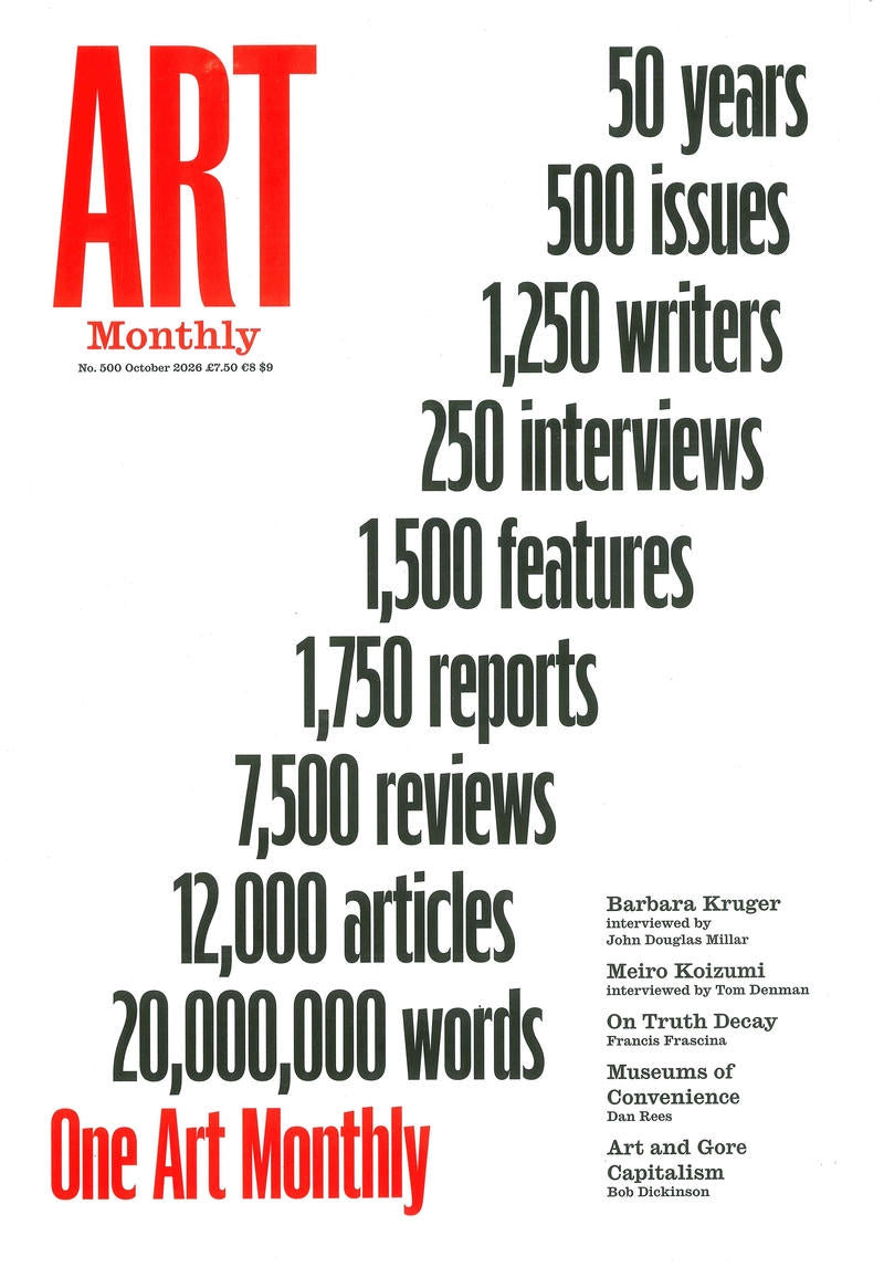 ART Monthly [03] N.500 Oct 2026