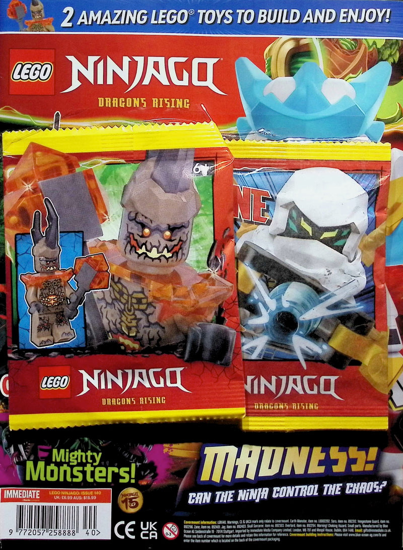 LEGO NINJAGO [40] NO.140+2個樂高玩具