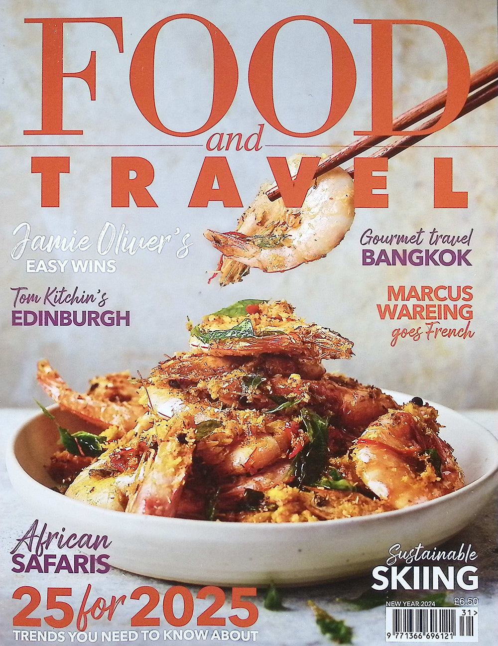FOOD and TRAVEL (UK) [31] NO.265  NEW YEAR  2024