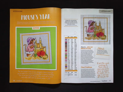 CROSS STITCHER [26] N.423 Summer 2025+十字繡材料包