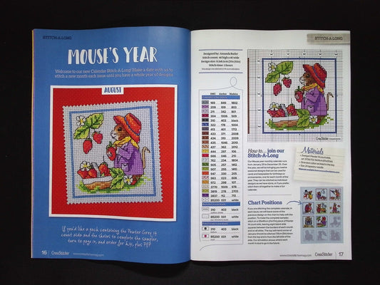 CROSS STITCHER [2025-08] N.425+十字繡材料包