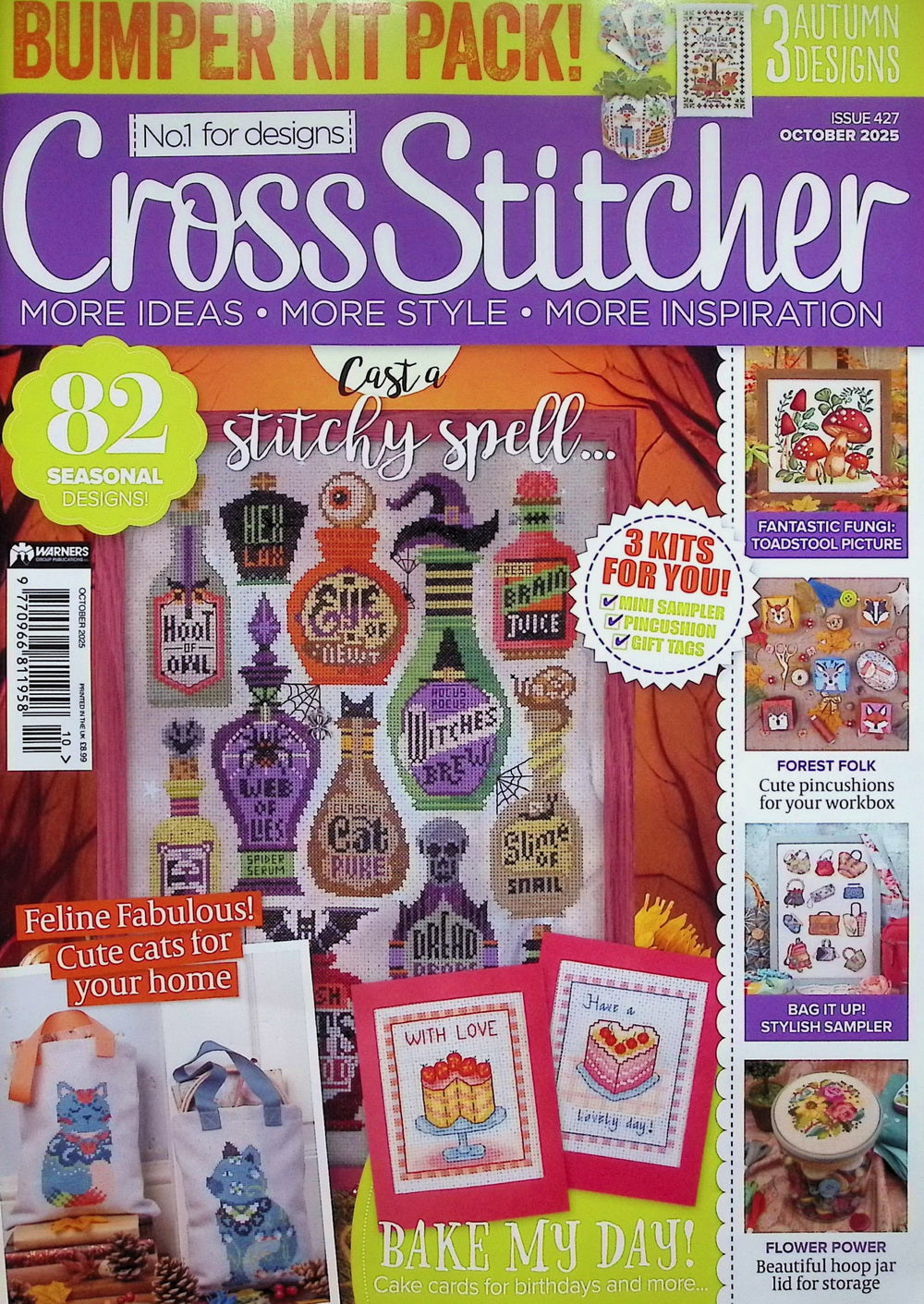 Cross Stitcher [2025-10] N.427+十字繡材料包