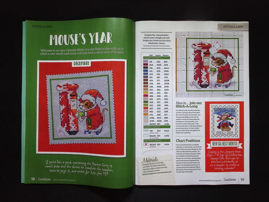 Cross Stitcher [2025-12] N.429+十字繡材料包