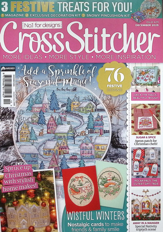 Cross Stitcher [2025-12] N.429+十字繡材料包