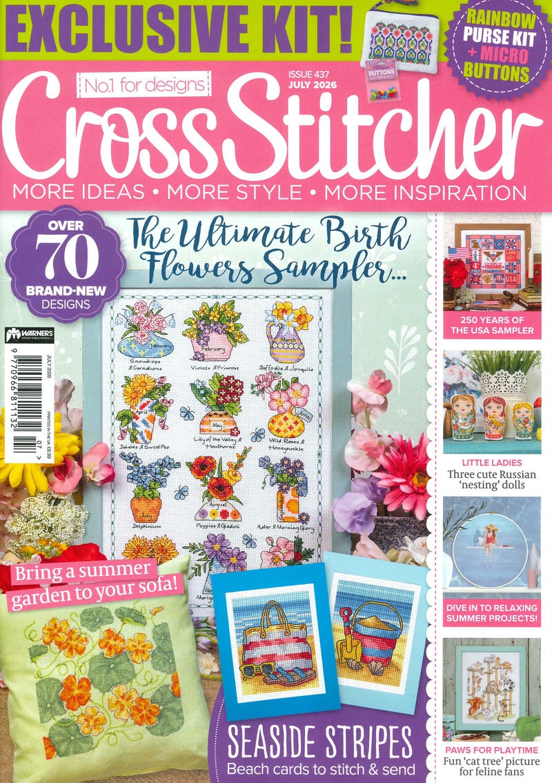 Cross Stitcher [2026-07] N.437+十字繡材料包