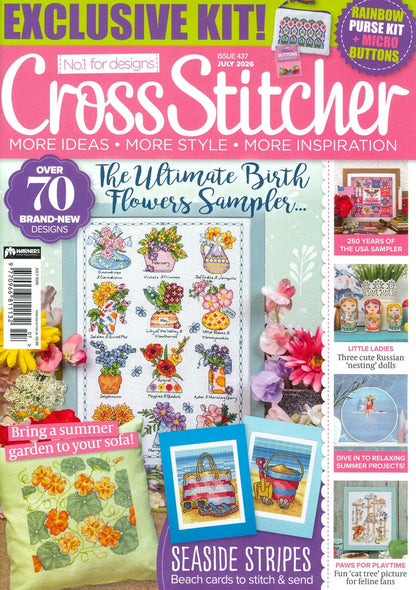 Cross Stitcher [2026-07] N.437+十字繡材料包