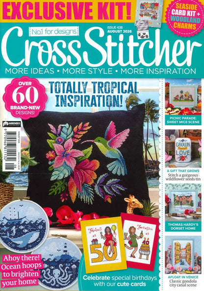 Cross Stitcher [2026-08] N.438+十字繡材料包