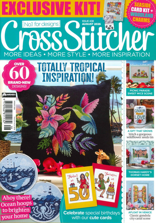 Cross Stitcher [2026-08] N.438+十字繡材料包