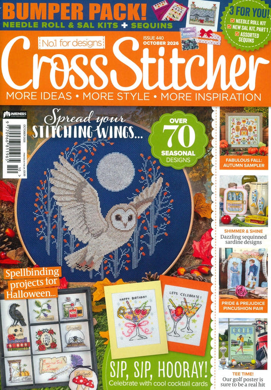 Cross Stitcher [2026-10] N.440+十字繡材料包