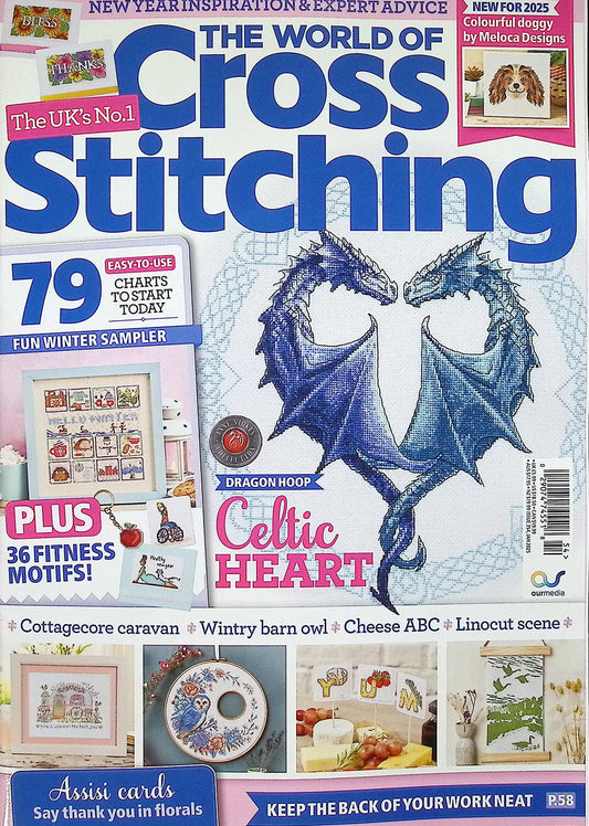 WORLD OF Cross Stitching [54] N354 Jan 2025