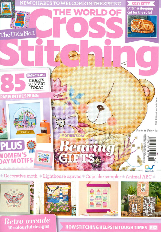 WORLD OF Cross Stitching [56] N356 Mar 2025