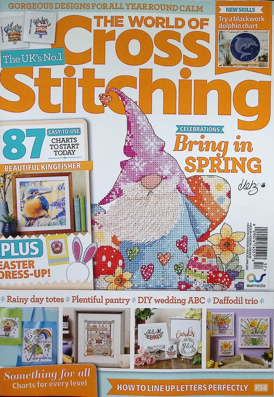 WORLD OF Cross Stitching [57] N357 Apr 2025
