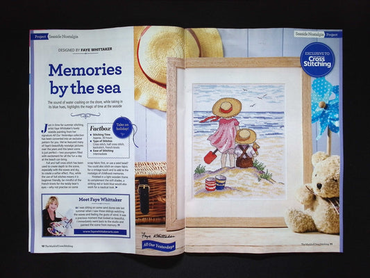 WORLD OF CROSS STITCHING [60] N360 July 2025+別冊+十字繡材料包