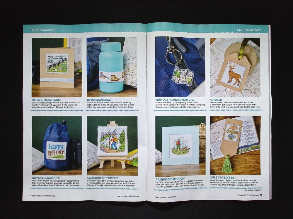 WORLD OF CROSS STITCHING [60] N360 July 2025+別冊+十字繡材料包
