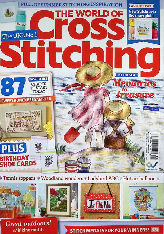 WORLD OF CROSS STITCHING [60] N360 July 2025+別冊+十字繡材料包