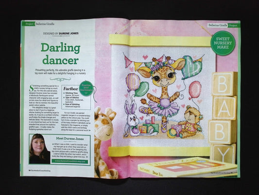 WORLD OF CROSS STITCHING [61] N361 Aug 2025+十字繡材料包