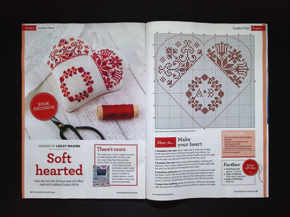 WORLD OF CROSS STITCHING [61] N361 Aug 2025+十字繡材料包