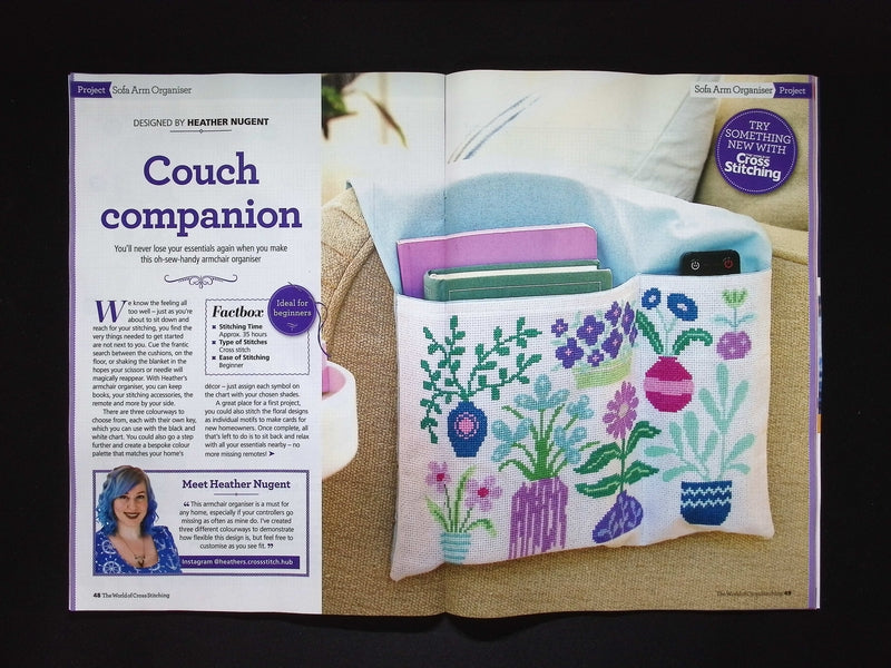 WORLD OF CROSS STITCHING [62] N362 Sep 2025+十字繡材料包
