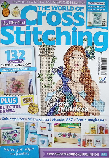 WORLD OF CROSS STITCHING [62] N362 Sep 2025+十字繡材料包