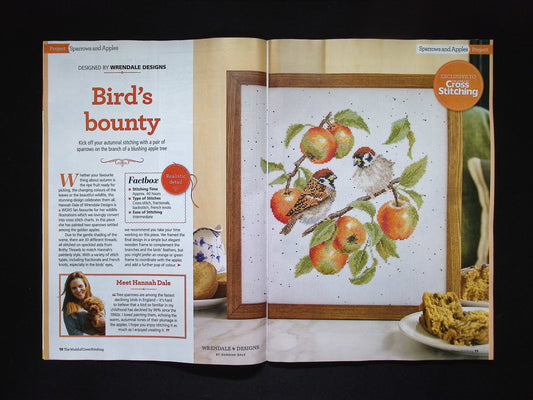 THE WORLD OF Cross Stitching [10] N363 Oct 2025+十字繡材料包