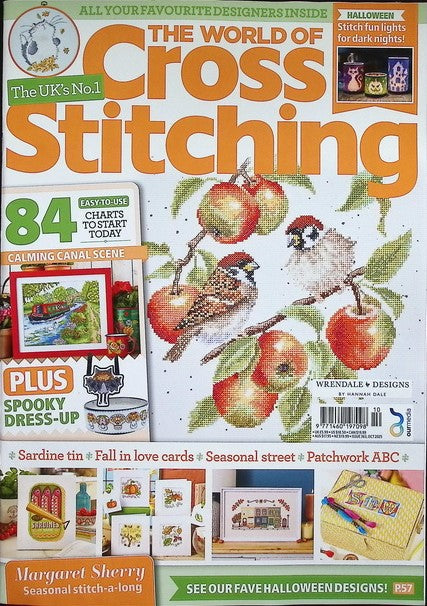 THE WORLD OF Cross Stitching [10] N363 Oct 2025+十字繡材料包