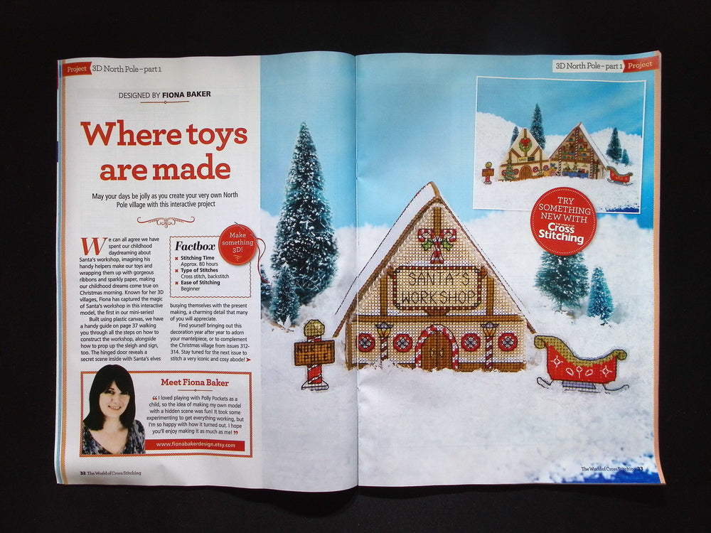 THE WORLD OF Cross Stitching [11] N364 Nov 2025+十字繡材料包