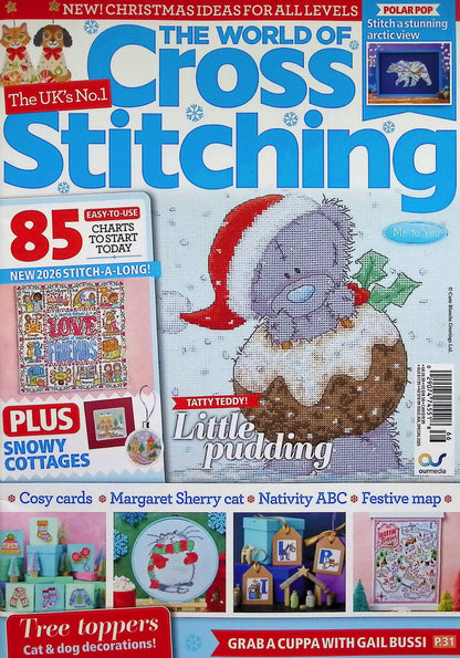 THE WORLD OF Cross Stitching [13] NO.366 SPECIAL 2025+十字繡材料包