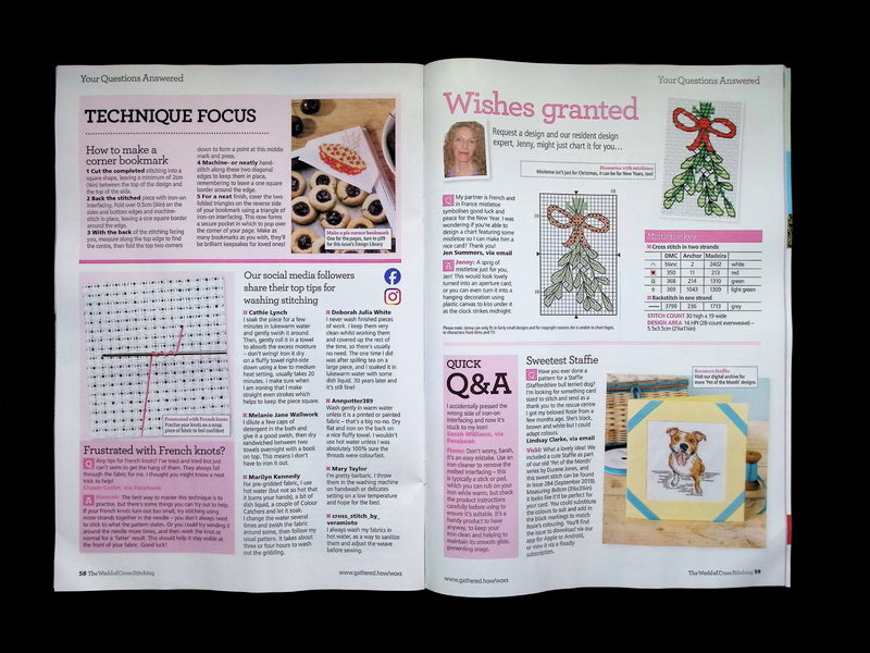 THE WORLD OF Cross Stitching [2026-01] NO.367+十字繡材料包