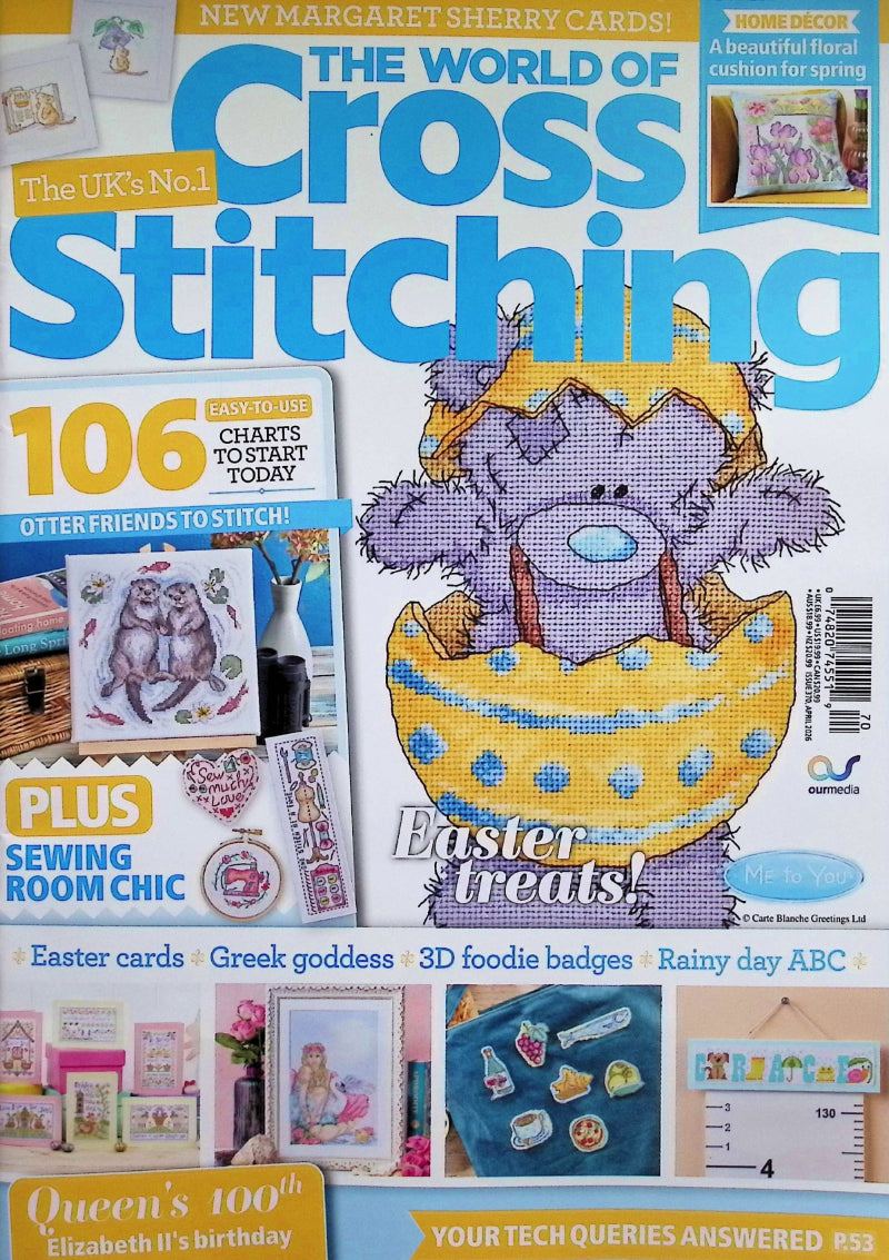 THE WORLD OF Cross Stitching [2026-04] NO.370+十字繡材料包