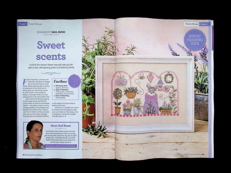 THE WORLD OF Cross Stitching [2026-06] NO.372+別冊+十字繡材料包 - Part 2