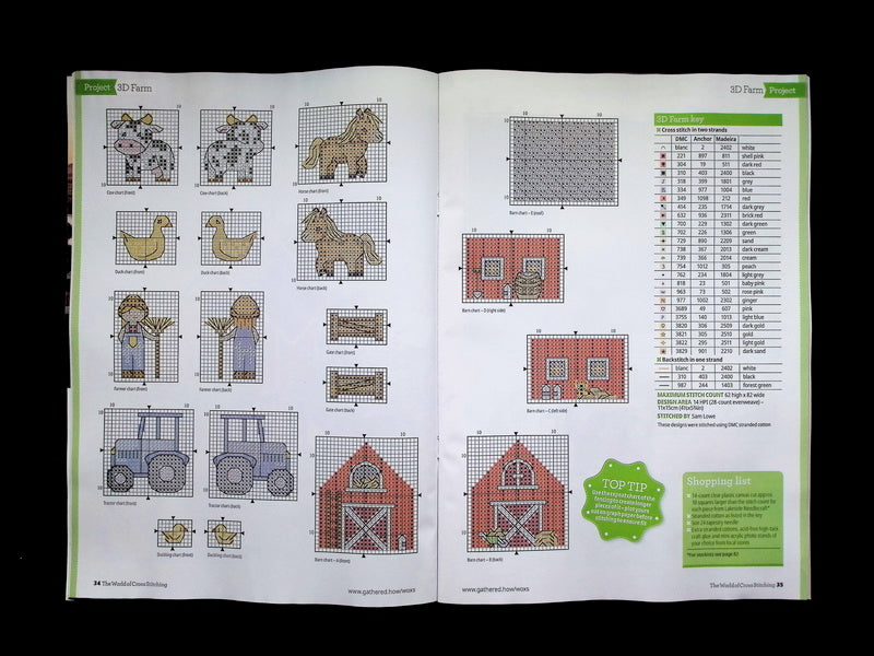 THE WORLD OF Cross Stitching [2026-06] NO.372+別冊+十字繡材料包 - Part 4