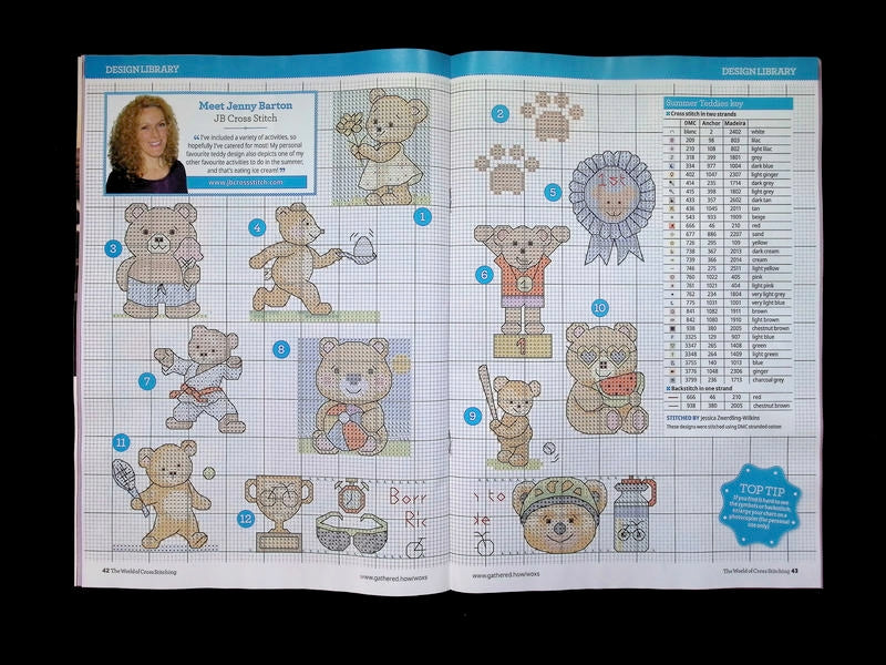 THE WORLD OF Cross Stitching [2026-07] NO.373+十字繡材料包*2 - Part 2