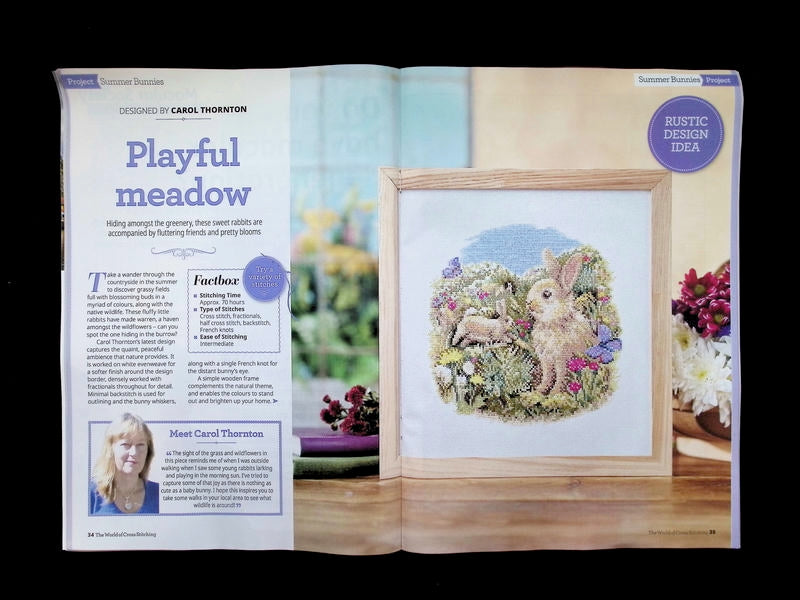 THE WORLD OF Cross Stitching [2026-08] NO.374+別冊+繡線 - Part 3